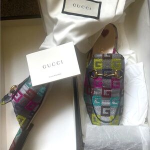 Gucci Transparent Multicolor Geometric Bag